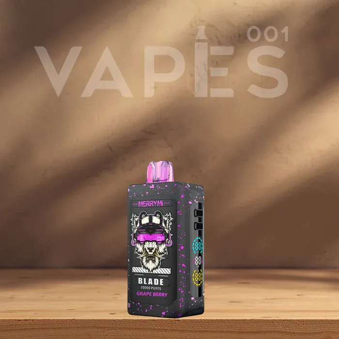 porównanie Merrymi Blade 30k vs vape 50k+, zalety Merrymi Blade, duży vape vs smukły - Merrymi Blade 30 Puffs — Co To Jest i Dla Kogo?