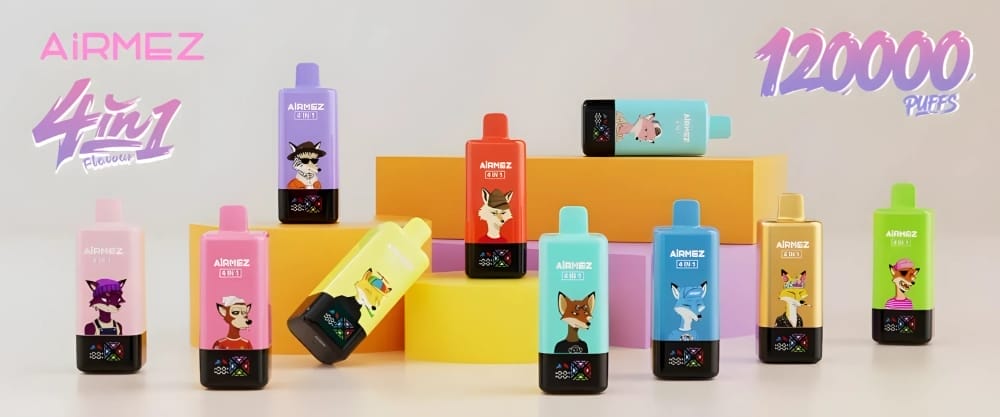 airmez fox 4in1 120000 puffs jednorazowy vape