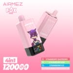 airmez fox 4in1 120k strawberry raspberry strawberry kiwi strawberry ice
