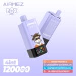 airmez fox 4in1 120k watermelon ice strawberry watermelon blueberry raspberry