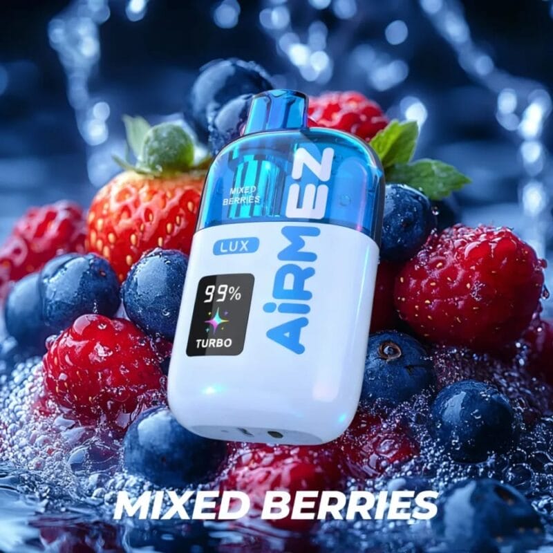 airmez lux 60k mixed berries flavor