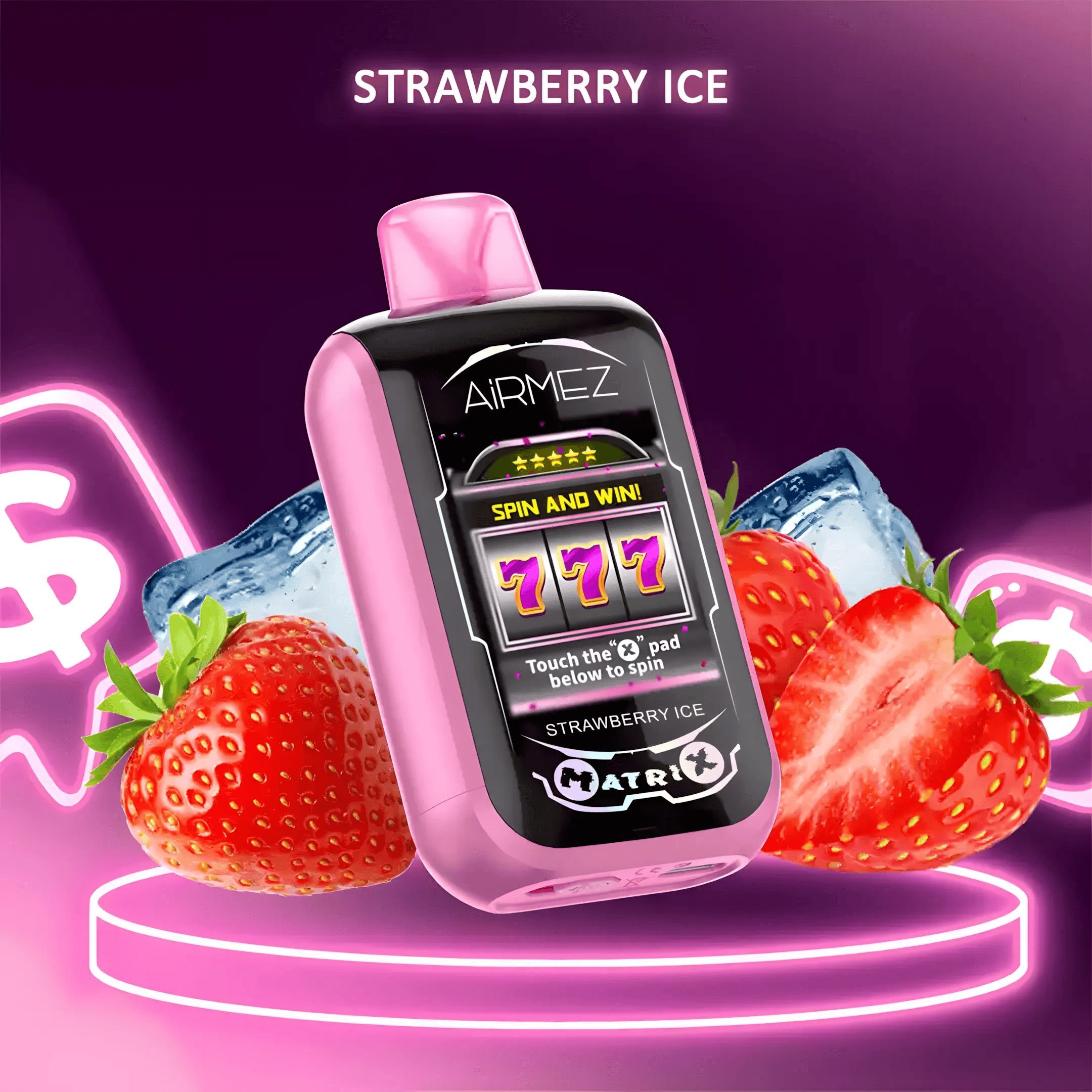 Airmez Matrix Pro jednorazowy vape, czerwona niebieska pigułka Matrix, profesjonalny vape science-fiction - Airmez Matrix Pro 30000 Puffs Jednorazowy Vape - VapeDream