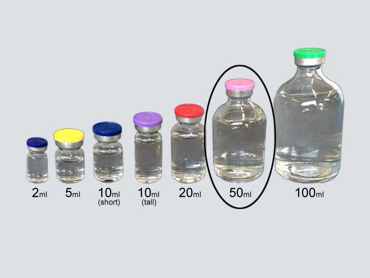 50ml - Drug Vial - 50ml - A-1 Medical Integration