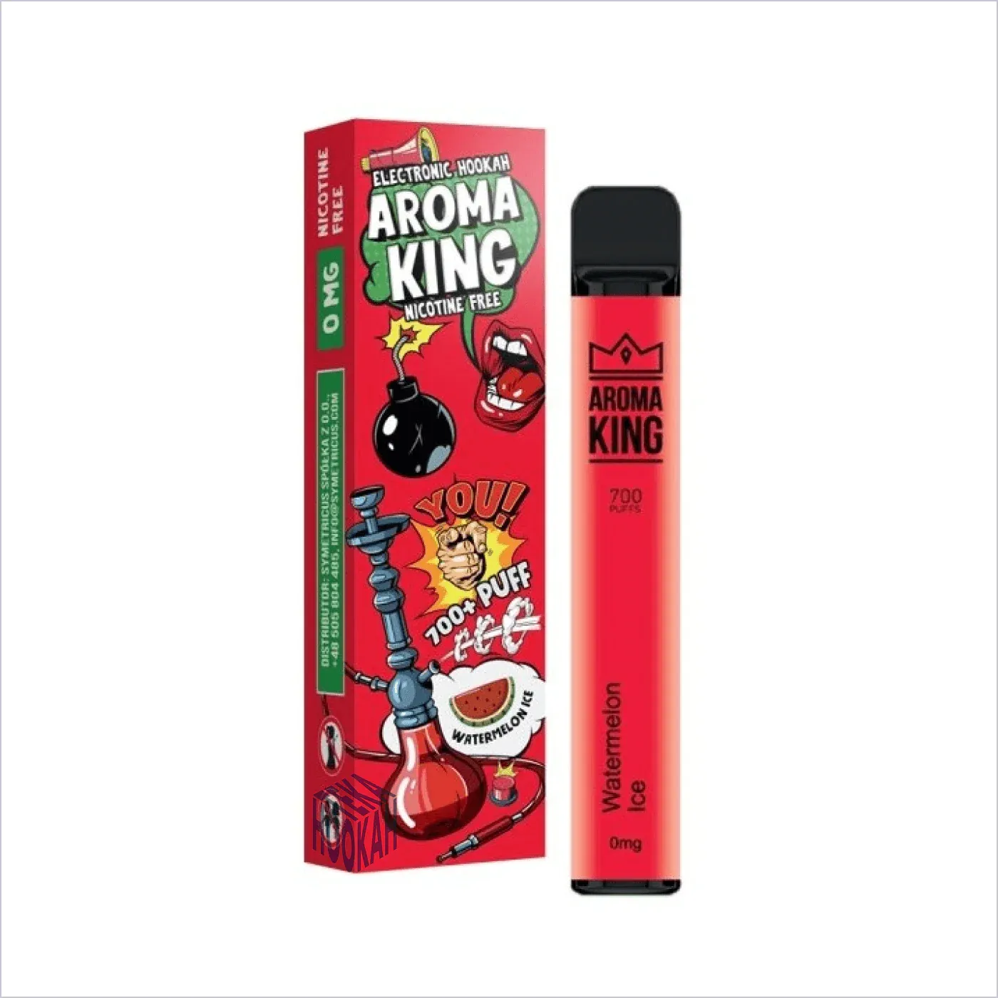 smak Watermelon Ice vape, mrożony arbuz, orzeźwiający smak e-papieros, Hifancy Dream Watermelon Ice, chłodny arbuz - E-Papieros Aroma King Nicotine free 700 Watermelon Ice...