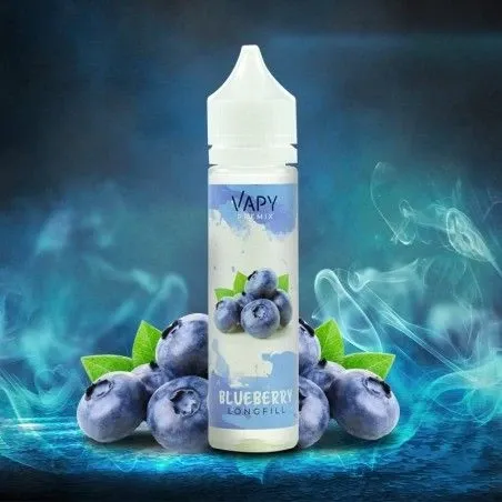 jagoda lód vape, borówka lodowa e-papieros smak, mroźne jagody, świeże borówki z lodem - LONGFILL VAPY 10ML - BLUEBERRY | Odkryj smak soczystych jagód!