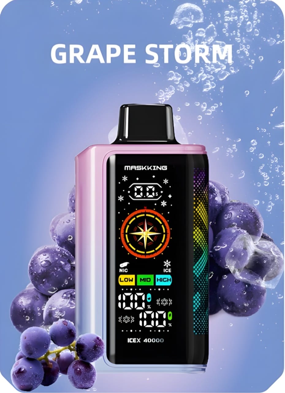 Maskking ICEX 40000, jednorazowy vape, wybór e-papierosa, różne modele vape, specyfikacje vape porównanie - MASKKING ICEX 40000 Puffs Jednorazowy Vape - Vapico Polska