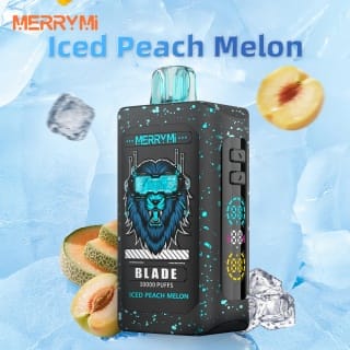 MERRYMI Blade 30000 vape design, futurystyczny jednorazowy e-papieros, ostry kształt vape, nowoczesny design e-papierosa - Merry Mi Blade Jednorazowy e-papieros 30000 Buchów o smaku...