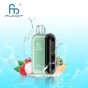 Fumot Tornado 20000 Puffs design, przezroczysta obudowa vape, cylindryczny e-papieros, wewnętrzne grafiki vape - RandM Tornado 20000 | Pudełko 10 | 139,99€