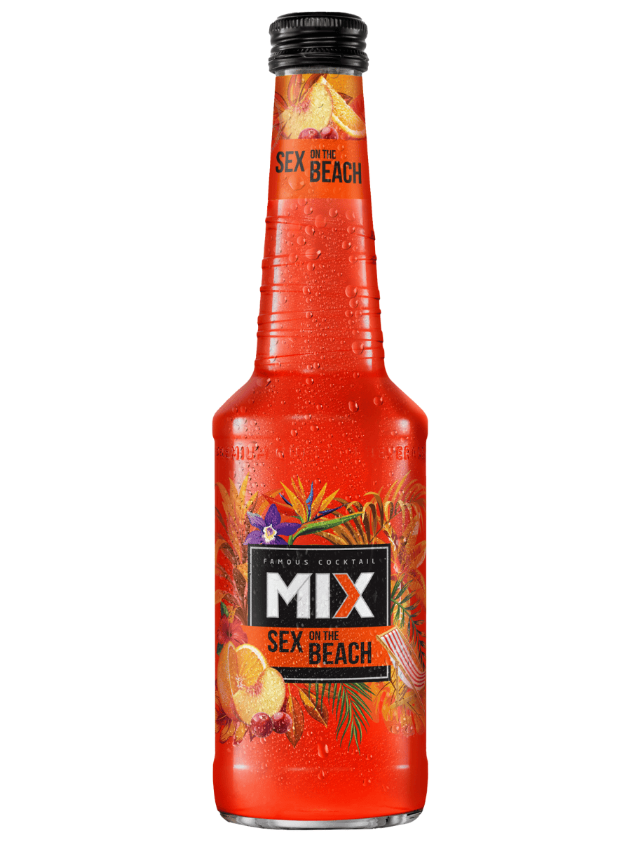 Koktajl Sex On The Beach, drink owocowy pomarańcza brzoskwinia jagody rum, imprezowy smak vape, e-liquid koktajlowy - MIX Cocktail Sex On The Beach 0,33l 4% – MV Group PL