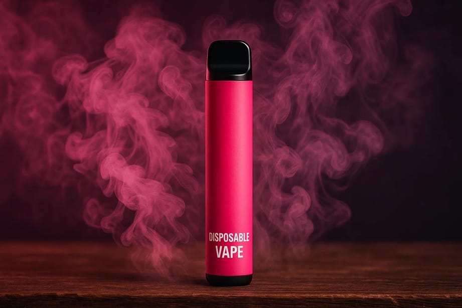 Nowoczesny, elegancki e-papieros jednorazowy Merrymi Blade 30000 Puffs, prezentujący zaawansowany design i symbolizujący długotrwałe użytkowanie.