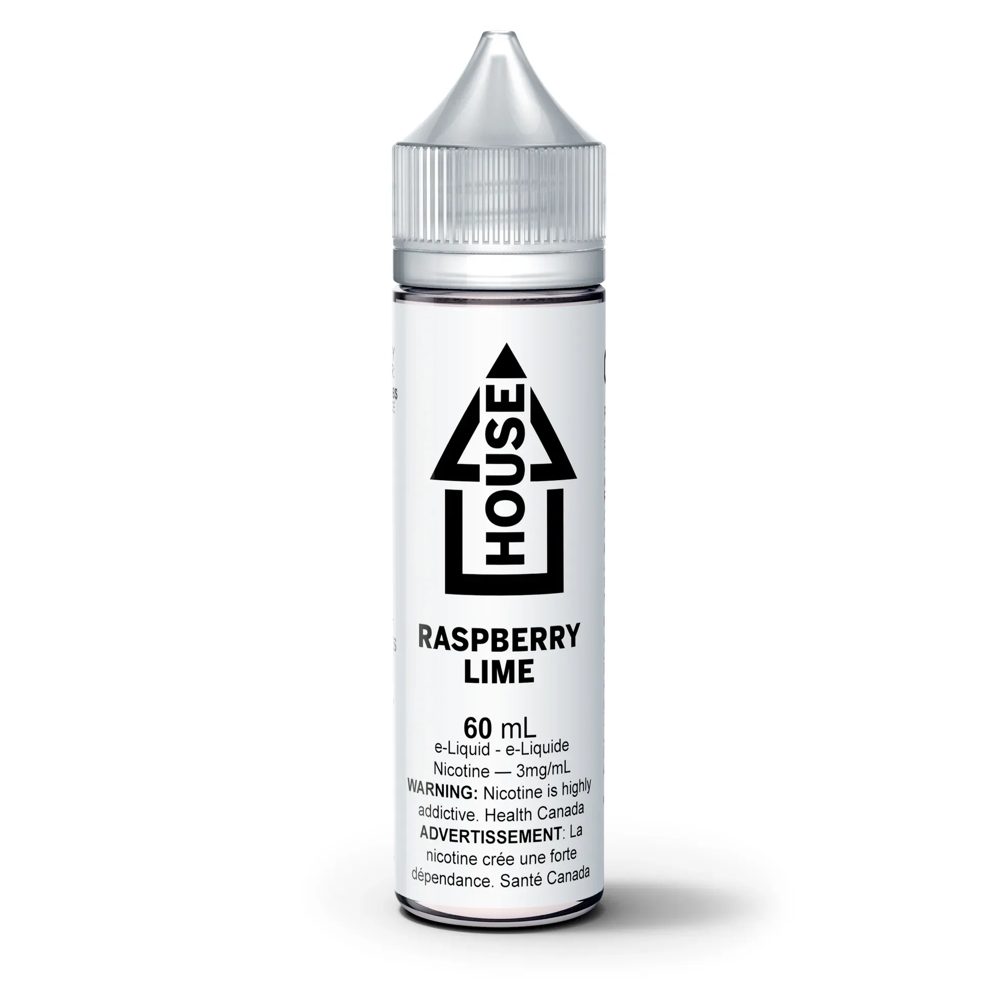 Zdjęcie przedstawiające tradycyjny mod do e-papierosa typu sub-ohm z dużą chmurą pary oraz butelkę liquidu o pojemności 60 ml z nikotyną freebase.