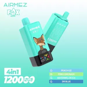airmez fox 120000 puffs 4 in 1