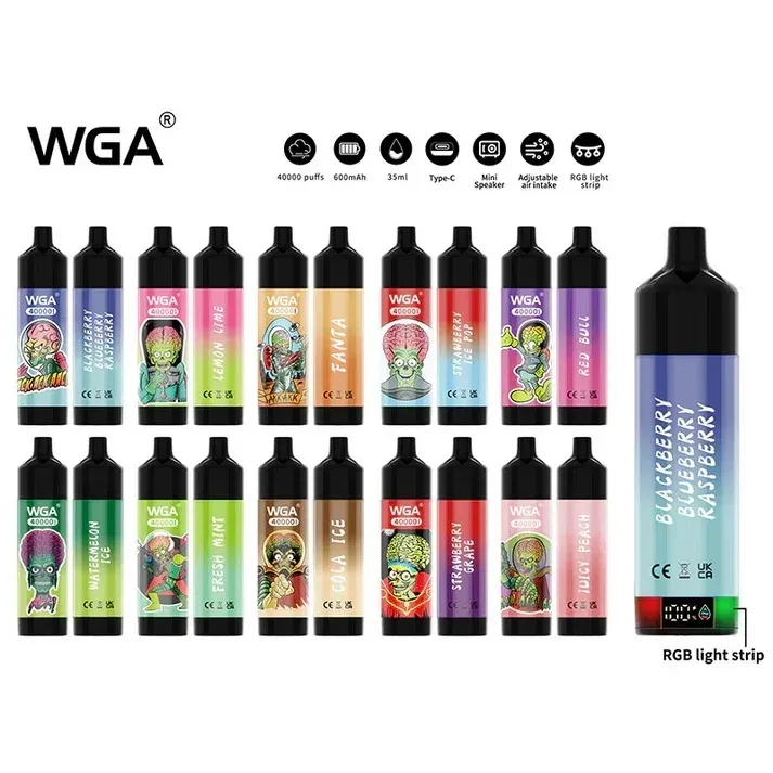 Zdjęcie e-papierosa jednorazowego Airmez Lux 60000 Puffs, prezentujące jego nowoczesny design i podkreślające wysoką wydajność.