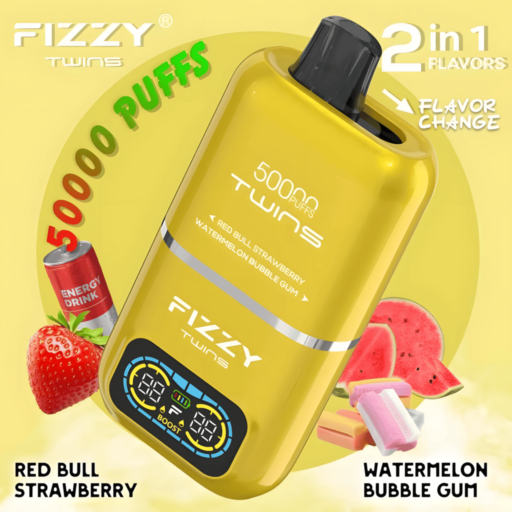 Zbliżenie na opakowanie e-papierosa Merry-Mi z widoczną zdrapką, pod którą znajduje się kod QR lub unikalny kod autentyczności. Ręka trzymająca smartfon skanuje kod QR.