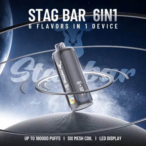 stag bar 6in1 180000 puffs jednorazowy vape