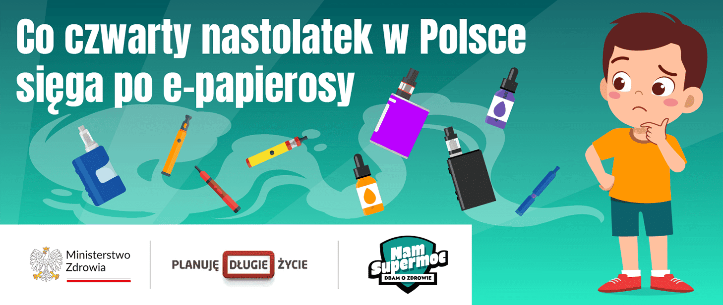 Osoba z frustracją próbująca zaciągnąć się e-papierosem jednorazowym, który stawia nienaturalny opór, jakby pił przez zgniecioną słomkę.